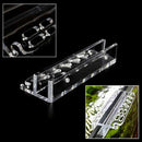 Acrylic Water Plant Tool Maintenance Side Holder Aquarium Tank Tweezer Holder ME