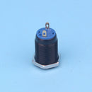 12mm 250V Reset Push Button Power Switch "UP " Flat Normally Open NO