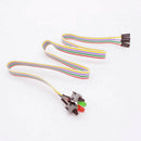 65cm ATX PC Compute Motherboard Power Cable 2 Switch On/Off/Reset + 2 LED SGZ