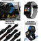 Electronic Sports Bluetooth Smart Watch Alarm Clock 180mAh Men Women Gray