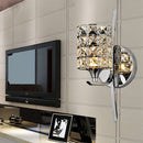 Modern Crystal Wall Lamp Sconce E27 Bed Room Stairs Aisle Chandelier Wall L