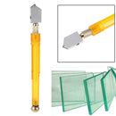 Single Diamond Cutter Hard Alloy Glass Cutter DIY Tile Mirror Cutting Tool