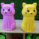 5Pcs/set Cartoon Mini Candy Color Animal Cat Pencil Sharpeners Pencil Cut JR