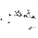RemovableLarge Vinyl Art Wall Stickers Tree Branch Bird Mural Decals Dwgp
