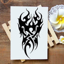 Removable Men's Temporary Tattoo Waterproof Totem Body Art Stickers Arm Leg F2P8