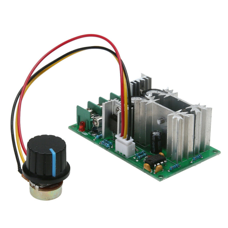 12V/24V/36V/48V/60V 1200W 20A PWM FAN Controller DC Motor Speed Control
