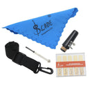 MagiDeal Clarinet Set Mouthpiece+Ligature+Cap+Polish Cloth+Reeds+Neck Strap