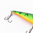 1pcs 11cm 10.5g minnow fishing lures plastic baits hard lures fishing hooks 8