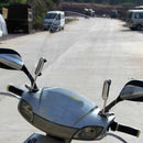 Airflow Adjustable Windscreen Motorcycle Electric Vehicle Windshield Windsh J9I5