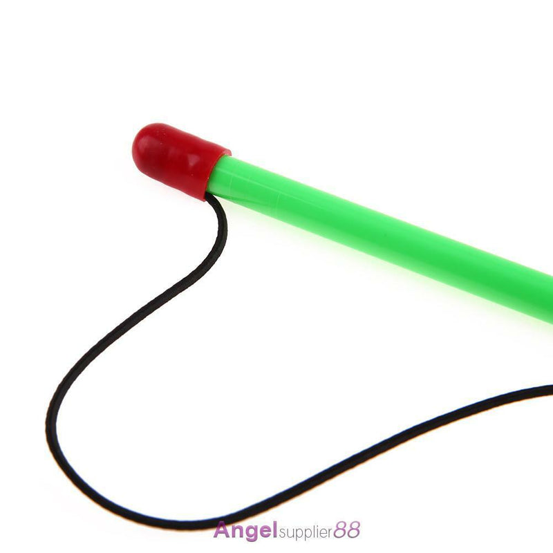 Funny Cat Rods Interactive Toys Cat Teaser Stick Mouse Steel Wire Colourful