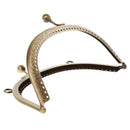 16.5/20cm Retro Metal Frame Kiss Clasps Arch with Handle Handbag Purse