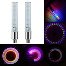 1Pcs 5 LED Wheel Lights for Mountain Bike Bicycle Car Motorcycle Tire Valve Lamp