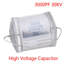 1Pcs 3000PF 30KV 302 high voltage capacitor polystyrene film CB80 M&E