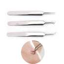 3Pcs/Set Curved Blackhead Acne Clips Pimple Comedone Remover Tool Face Cleanerlj