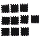 10pcs 14*14*8mm Computer Cooler Radiator Aluminum Heatsink Chip Heat Sink ME