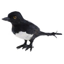 Realistic Magpie Bird Outdoor Garden Pond Ornament Sculpture Decoration
