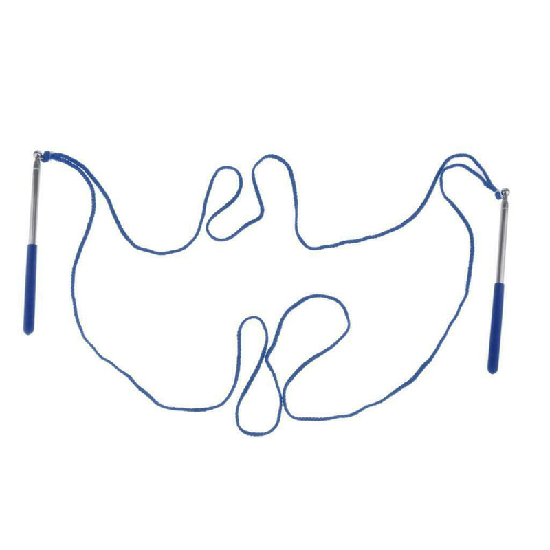 Stainless Steel Giant Bubble Making Wand Bubble Show Props Toys Blue 90cm