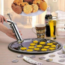 1Set Cookie Molds Auminum Alloy Body 20 Chips Cookie Machine Baking ToolsB Gw