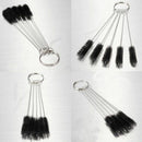 5Pcs/Set Needle Mouth Spray Gun Airbrush Tattoo Body Piercing Cleaning Brush MO
