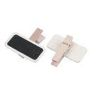 50 Mini blackboard wood message slate rectangle clip clip panel card memos  S6R2
