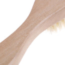Natural Bristles Dry Face Cleansing Brush Facial Exfoliator Bamboo Handle Wa JR