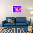 5D DIY Full Drill Diamond Painting Double Heart Cross Stitch Embroidery Kit