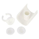 4pcs Disposable Glue Eyelash Ring Pallet Extension Tattoo Tray Holder Set