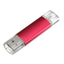 32GB USB Memory Stick OTG mini USB Flash Drive Mobile PC Red