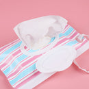 Outdoor travel baby newborn kids wet wipes bag towel box clean carrying case M&O