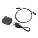 Optical Coaxial Digital  To Analog Audio Converter Adapter RCA L / R