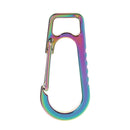 Climbing Carabiner Buckle Spring Snap Clip Hook Keyring Keychain Colorful