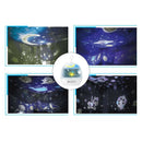 Round Night Light Colorful Lighting Romantic Baby Night Lights for Kids Room