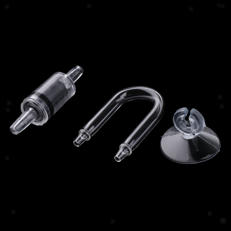 Atomiser Diffuser With Valve Glass Pipe And Sucker System Carbon Dioxide Reactor