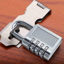 4 Digit Combination Zinc Lock Suitcase Luggage Code S0X4 Padlock Password L H6V5