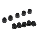 Earbud Memory Foam Eartips Earplug Tips For InEar Headphone 4.5 mm black
