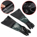 7" x 24" Durable Sandblasting  Sand Blast Blaster Blasting Gloves