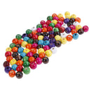 100Pcs wooden beads round ball spacer beads kid's DIY for jewelry making MO