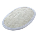 Natural Flax Cotton Pad Body Skin Exfoliation Scrubber Bath Shower Spa Spon K8C1