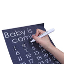 3x Multi-colors Baby is Come Print Cloth Stickers Birth Countdown for T-s DYT