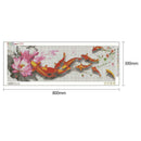 5D DIY Full Drill Diamond Painting Happy Carp Fish Cross Stitch Embroidery