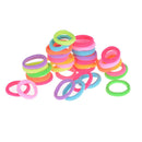 20X Hair Accessories For Girls Women Rubber Bands Ponytail HolderHairElastic JR