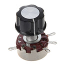 Replacement 6mm Shaft Dia 470K Ohm 2W Pots Potentiometer w Knob S8F2