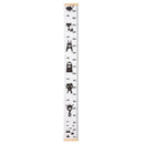 Height Scale Measure Growth Chart Wall Stickers Kids Baby Bedroom Decor (A)