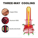 2pcs Car Motorcycle 3000K 6000K 8000K COB LED Fog Lamp Tail Light Bulbs