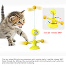 Funny Spring Suction Cup Cat Toys Elastic Feathers Cat Stick Pet Supplies