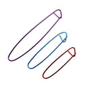 3PCS Aluminium Knitting Crochet Sewing Needle needle holders small medium l Y8S7