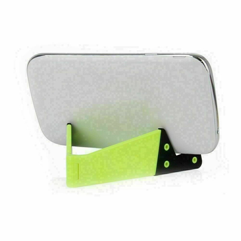 1*Lazy Portable Folding Card Phone Holder Stand Support Bracket Mobile Ph Z T5C1