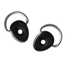 2Pcs Kayak Canoe Boat Dinghy D Ring Tie Down Loop Fishing Rigging Deck Fitting
