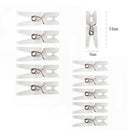 4xLED Light String w/ Clear Photo Clips for Indoor/Outdoor Decoration 20led