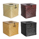 Tissue Box Home Bathroom Toilet Paper Napkin Holder Storage Organizer Yellow